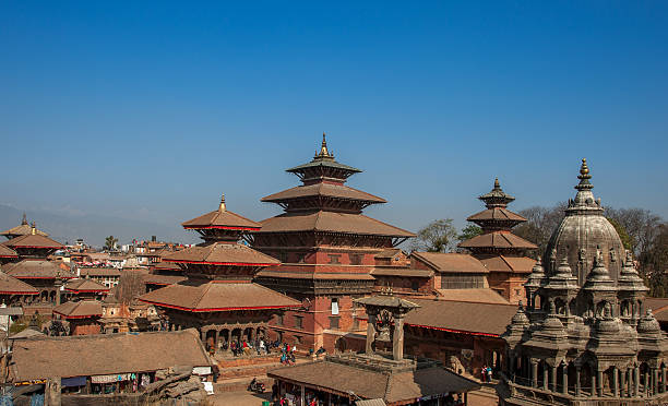 Patan Durbar Square, Kathmandu Patan Durbar square Unesco heritage monument at Kathmandu, Nepal. patan durbar square stock pictures, royalty-free photos & images