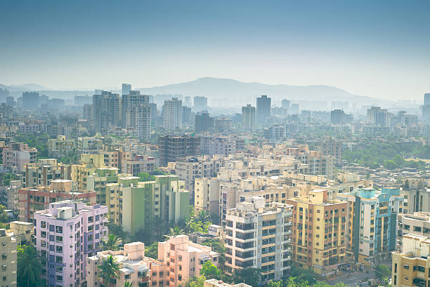 mumbai skyline mumbai skyline mumbai stock pictures, royalty-free photos & images