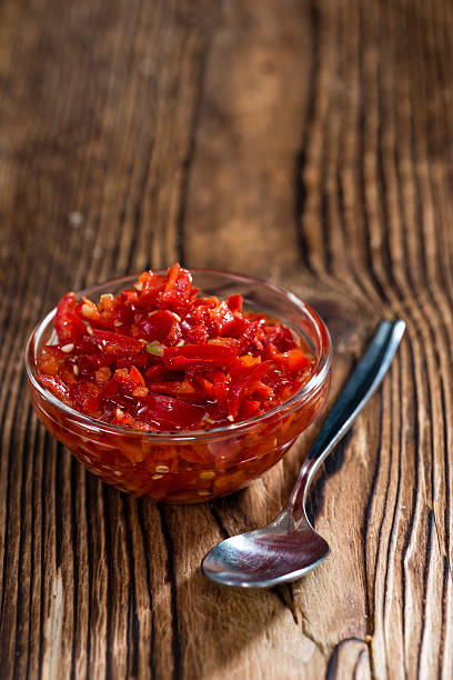 istock Bowl with preserved red Chilis 472700842