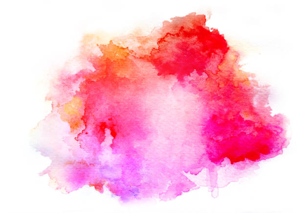 istock ink pink watercolor background 472707062