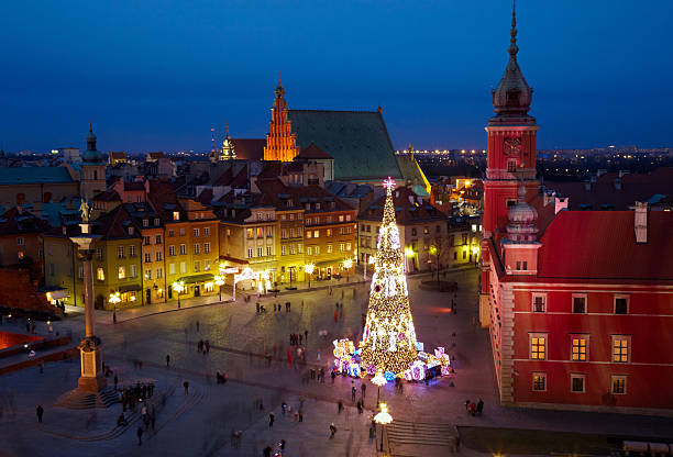 istock Christmas decorations in Warsaw, Poland. 472709558