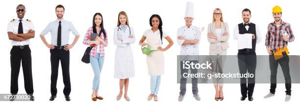 Different Occupations Stock Photo - Download Image Now - Occupation, Variation, Composite Image