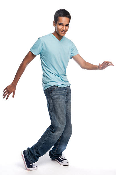 istock Mixed Race Teenager Dancing 472711894