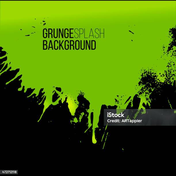 Green Splash Vector Abstract Vector Green Paint Splash Concept Stock Illustration - Download Image ...