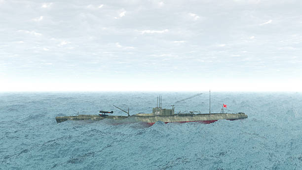 istock Japanese submarine of World War 472712332