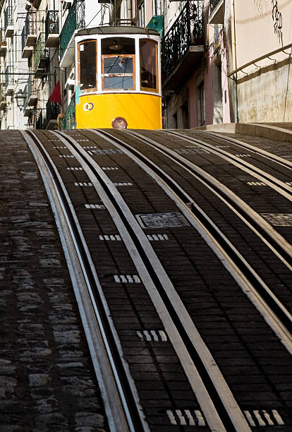 istock Lisbon tram in Bairro Alto district, Lisbon. 472712724