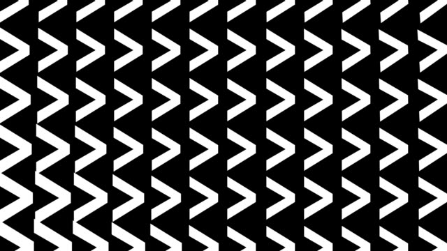 sequential chevrons animation