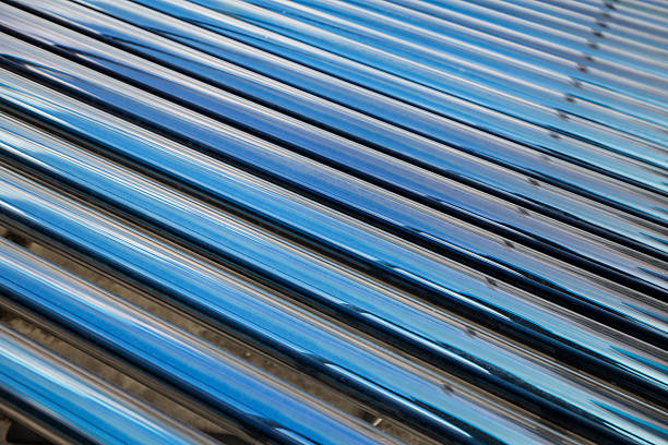Solar water heater Solar water heater solar power station photos stock pictures, royalty-free photos & images