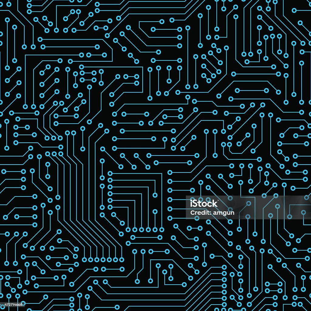 Computer Board Circut Pattern Seamless Pattern Computer Circuit Board Stock Illustration - Download ...