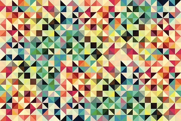 Vector illustration of Kaleidoscope vector pastel coloured background