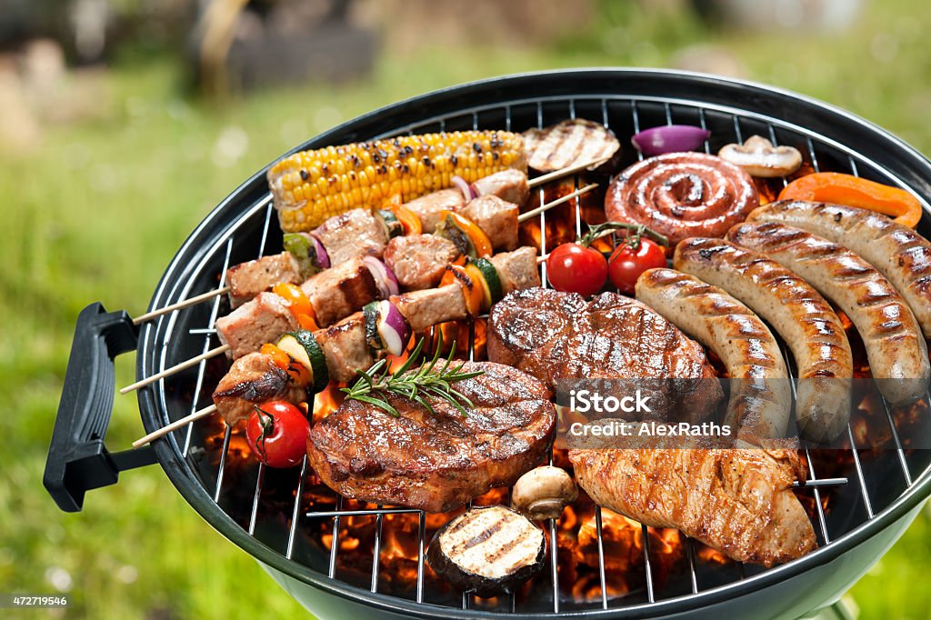 Grill - Foto de stock de Parrillera libre de derechos