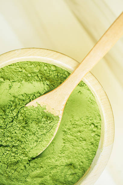 istock Super food Moringa green powder (Moringaceae) 472721286