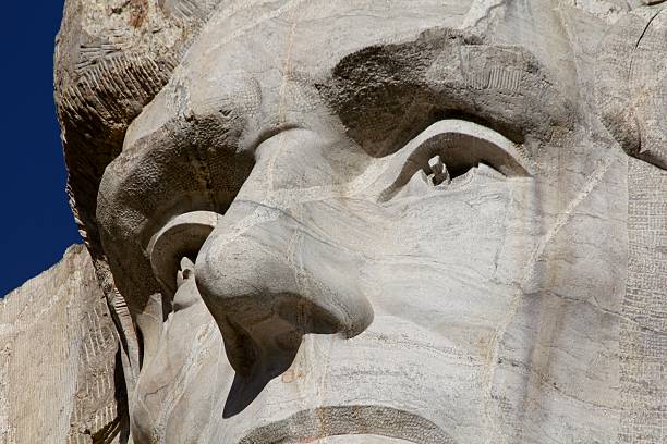 istock Lincoln's Eyes Closeup, Mt. Rushmore 472721884