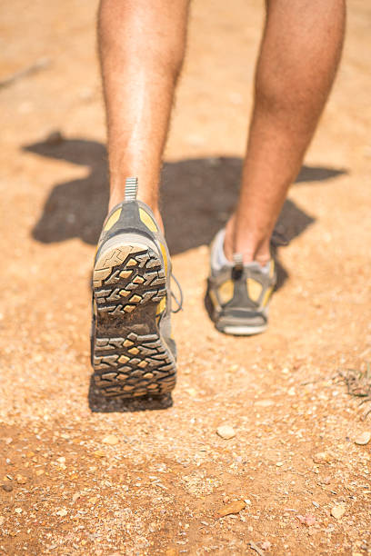 istock Step of a man walking and hiking 472724392