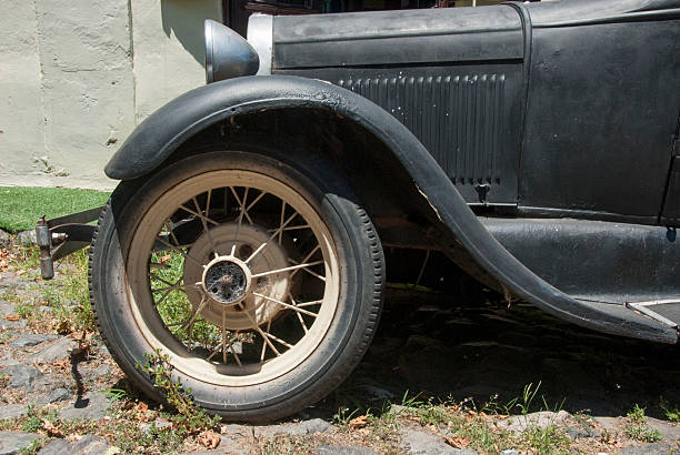 istock Vintage - Old Style Car - Closeup 472773252