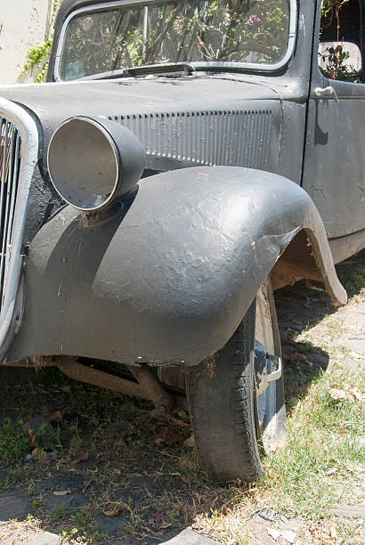 istock Vintage - Old Style Car - Closeup 472773328