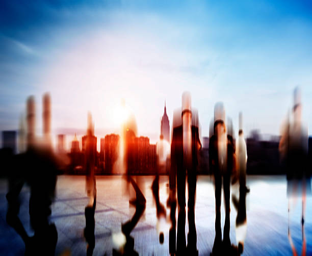 istock Business People Rush Hour Walking Commuting City Concept 472787310