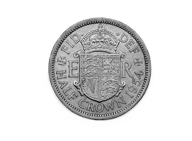 istock Half Crown coin from the U.K. Dated 1954 472790506
