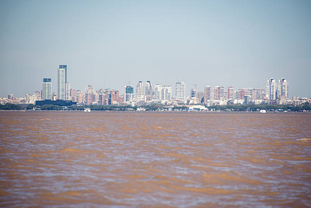istock Sailing Rio de la plata River, Buenos Aires City. Argentine. 472792178