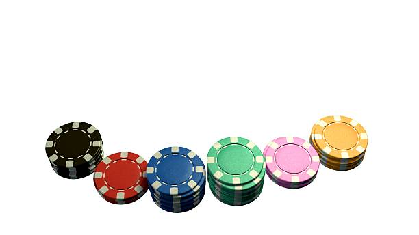 istock casino chips of bet white background 472796182