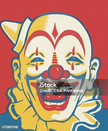 istock Smiling Clown 472801748