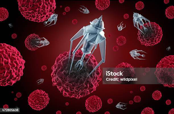 Nanotechnology Medicine Stock Photo - Download Image Now - Nanobot, Nanotechnology, 2015