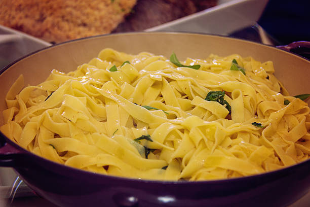 istock Delicious brazilian pasta with herbs. 472805768