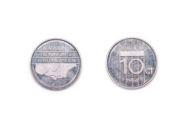 Netherlands ten cent coin 1984
