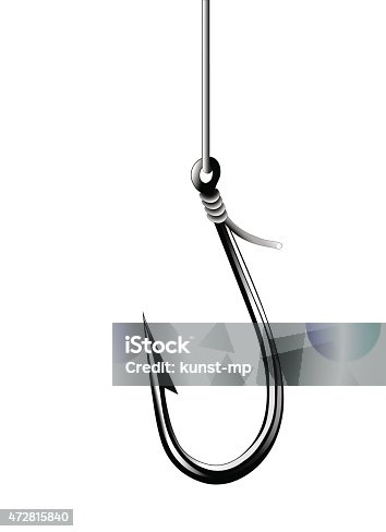 890+ Fish Hook On White Stock Illustrations, Royalty-Free Vector Graphics &  Clip Art - iStock