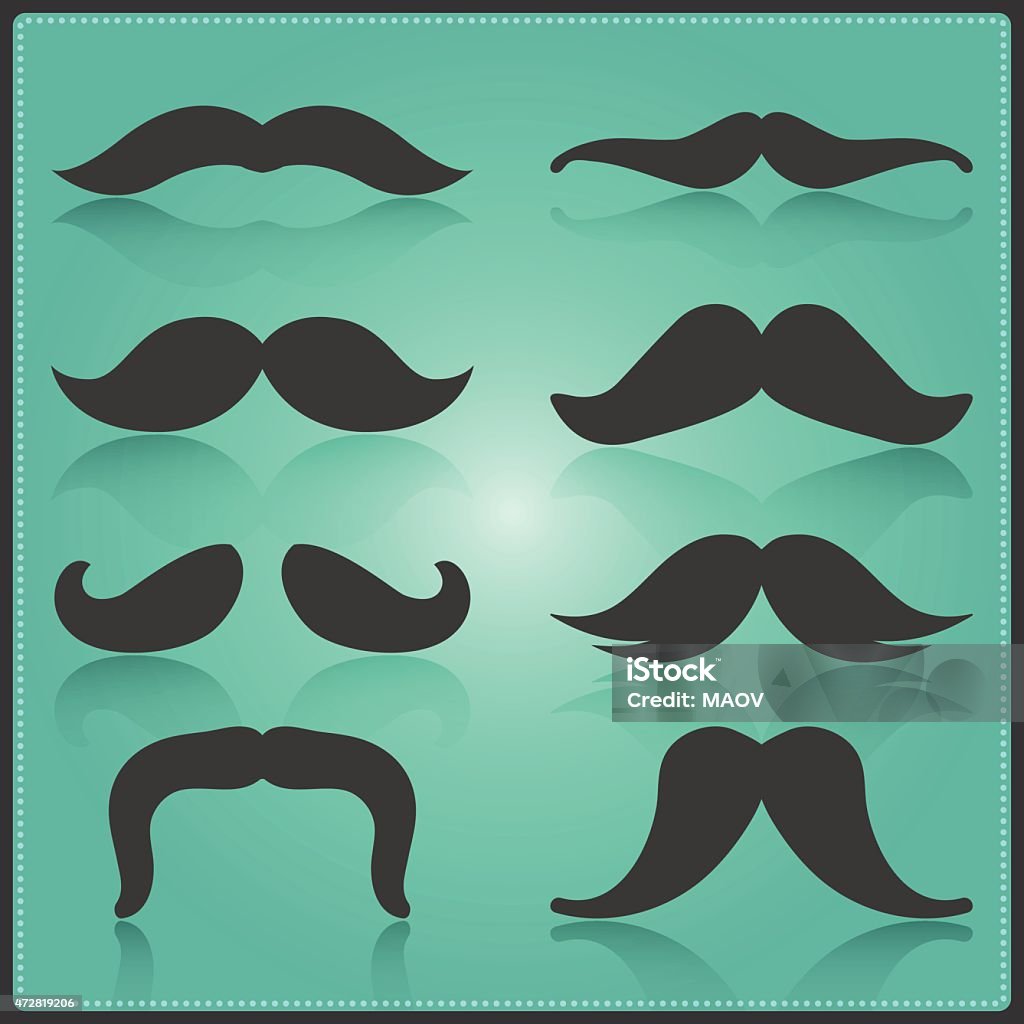Mistach Vector Creative Moustache Vector Design Vector Elements Minimal Isolated ...