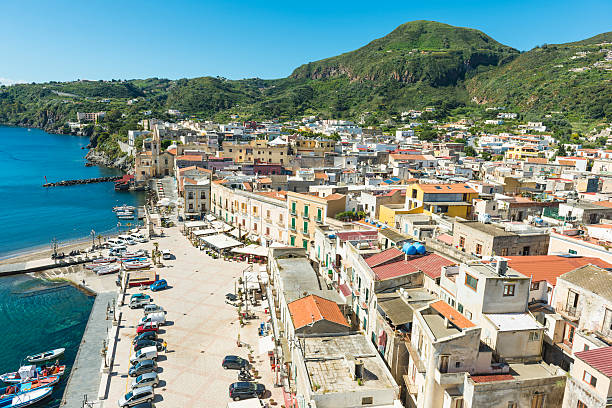 istock Lipari port in Sicily 472825698
