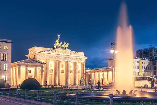 istock Brandenburg Gate in Berlin at Dusk 472826102