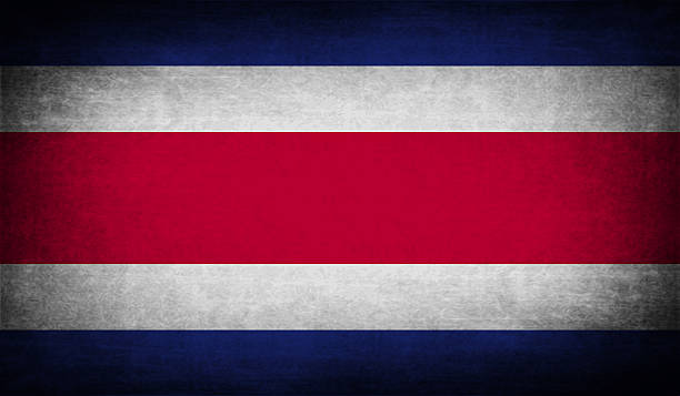 istock Flag of Costa Rica with old texture. 472829988