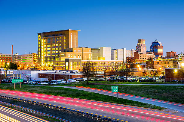 Durham, North Carolina Cityscape