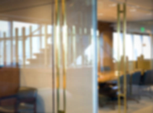 istock Out of focus Office Corridor Background 472836486