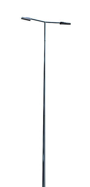 istock Street lamp on isolated background 472837486