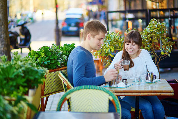 istock Young romantic couple having a date 472840674