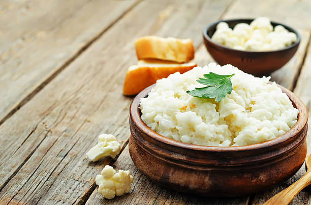 istock creamy cauliflower garlic rice 472840958