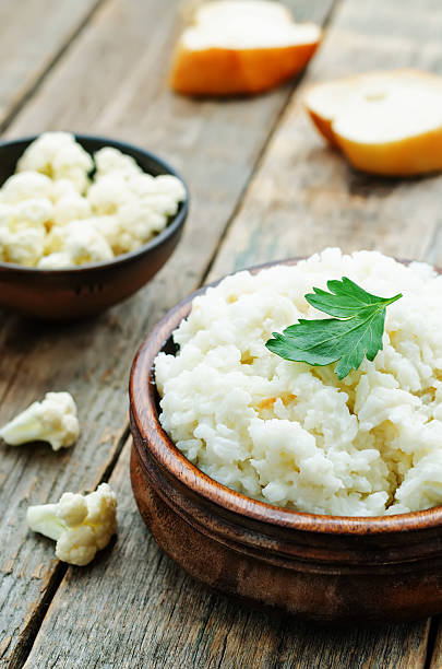 istock creamy cauliflower garlic rice 472840960