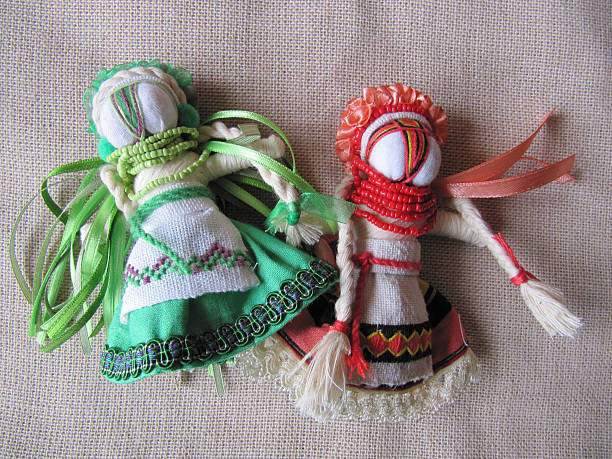 istock Ukrainian handmade folk doll 472845478
