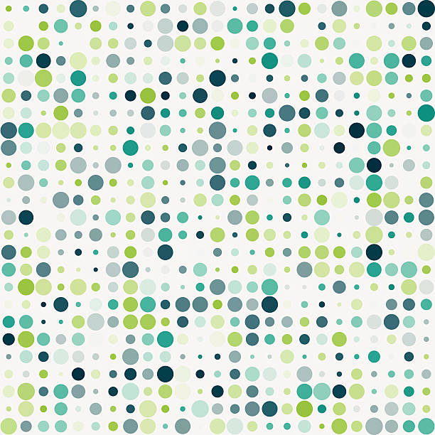 illustrations, cliparts, dessins animés et icônes de croissance motif cercle diversité - turquoise abstract backgrounds green