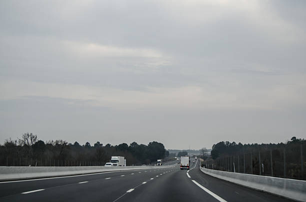 istock Traffic on highway near Bordeaux 472865880