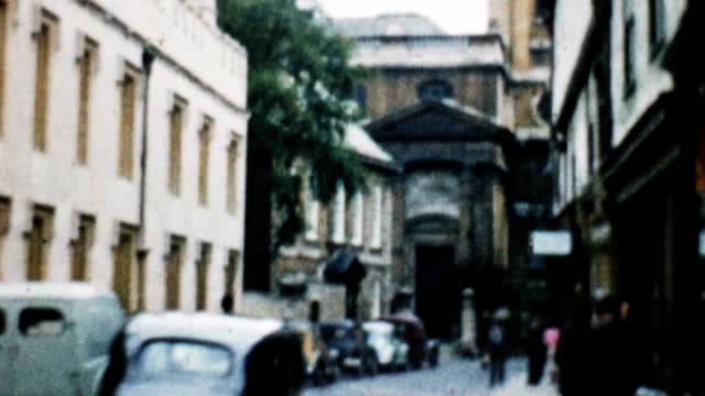 Europe City and Traffic (Old Film - Archival 1960s)