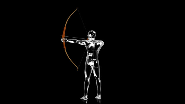 3d Archery man