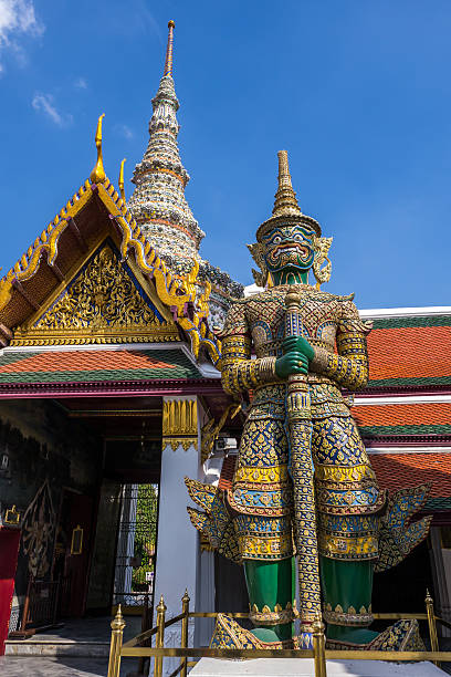 Temple of the Emerald Buddha stock photo