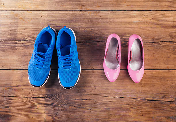istock Shoes on the floor 472884882