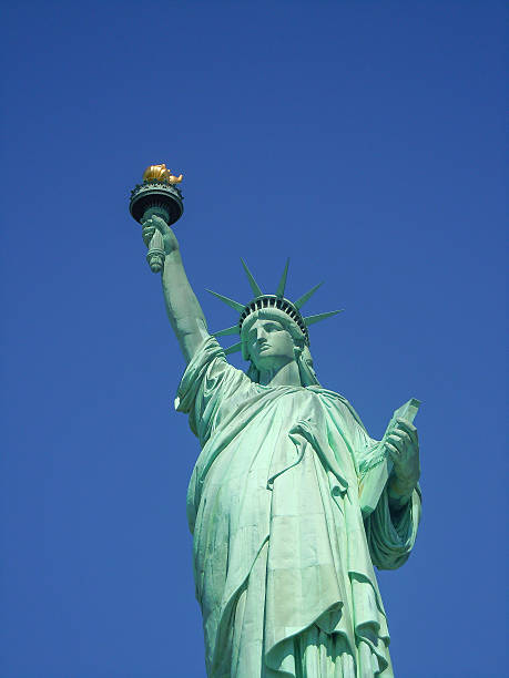istock Statue of Liberty close-up 472888872