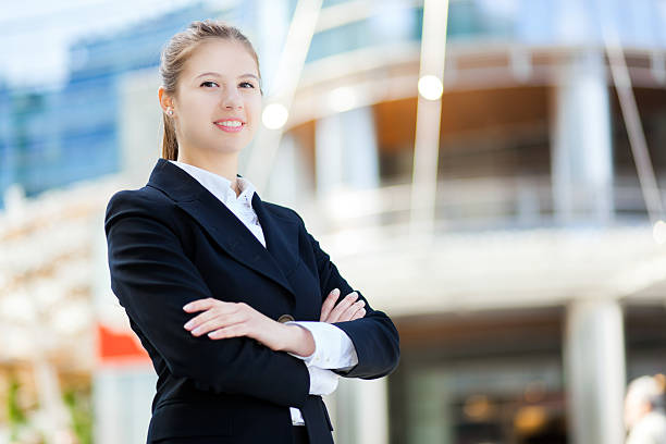 istock Business woman portrait 472897142