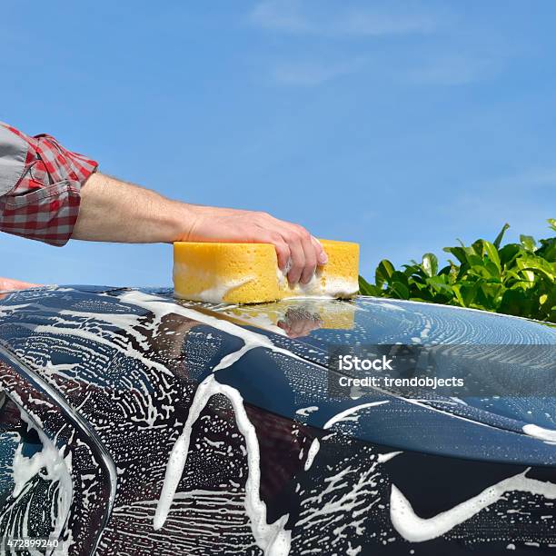 Car Care Stock Photo - Download Image Now - Car, Cleaning, 2015