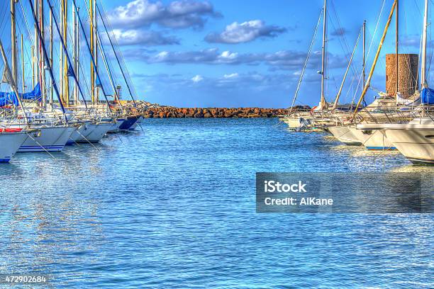 Castelsardo Harbor In Hdr Stock Photo - Download Image Now - 2015, Activity, Castelsardo